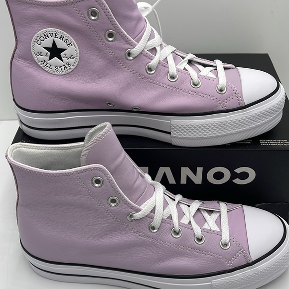 Converse WMNS CTAS LIFT H
PALE AMETHYST/WHITE/BLACK A07857C Platforms Sneakers - Picture 2 of 16